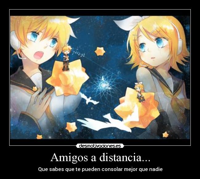 Amigos a distancia... - 