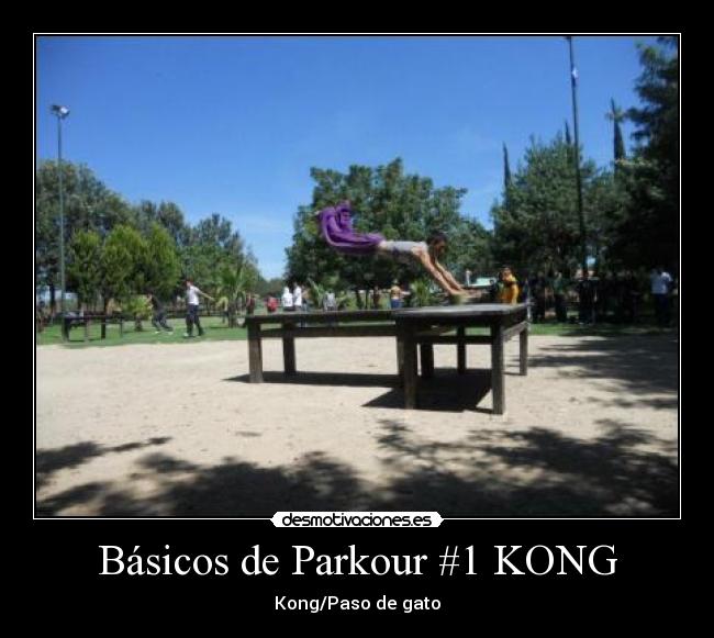 Básicos de Parkour #1 KONG - Kong/Paso de gato