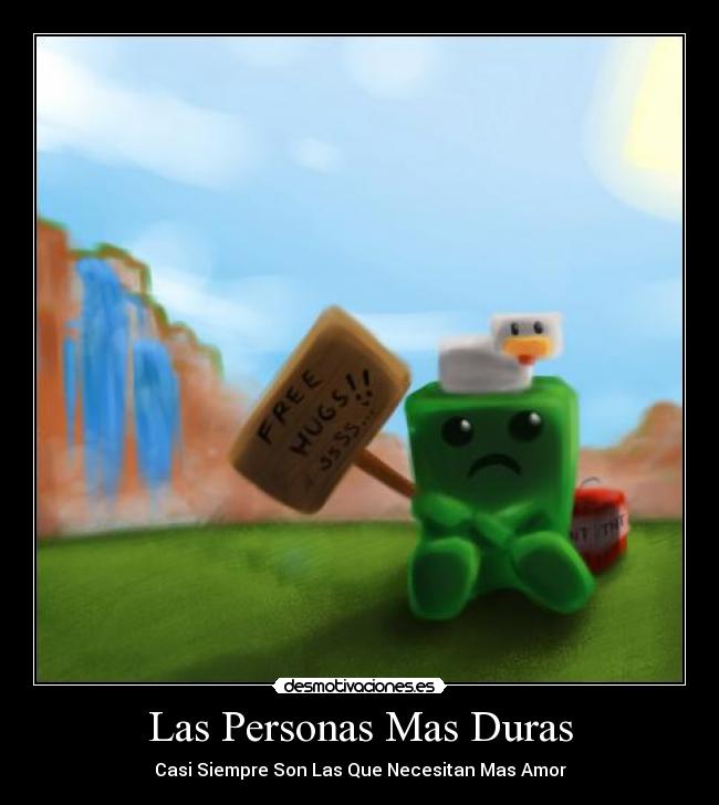 carteles creeper creepers minecraft amor free hugs ssssssssss booooooom desmotivaciones