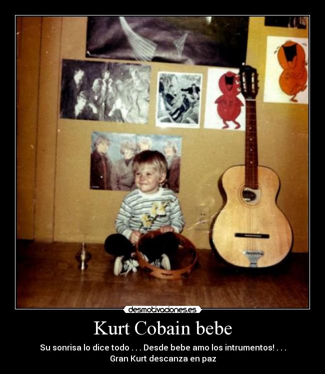Kurt Cobain bebe - 