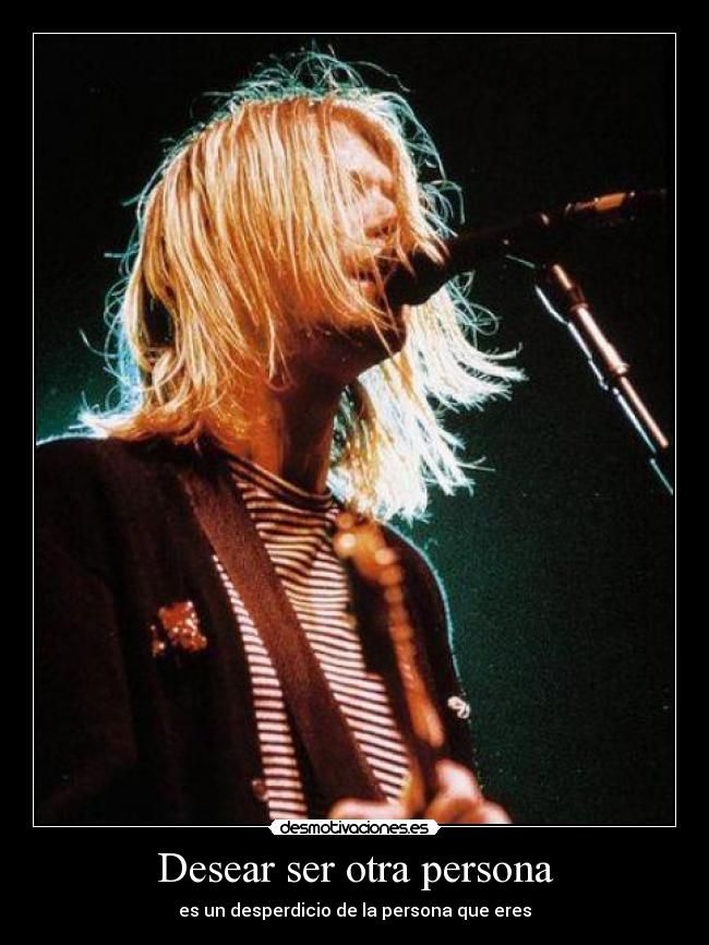 Desear ser otra persona -