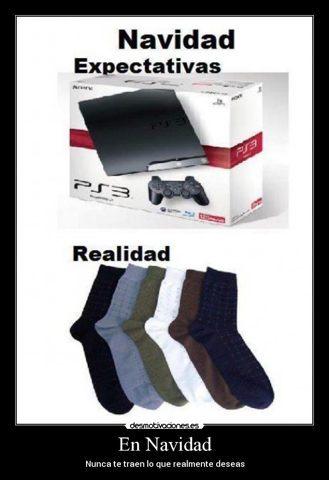 En Navidad - Nunca te traen lo que realmente deseas