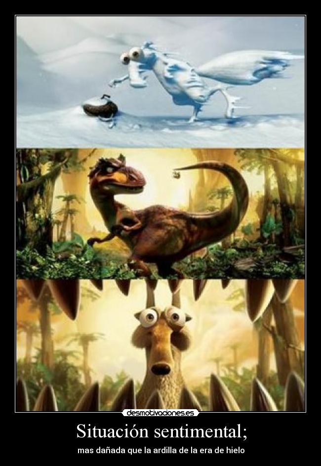 Situación sentimental; - 