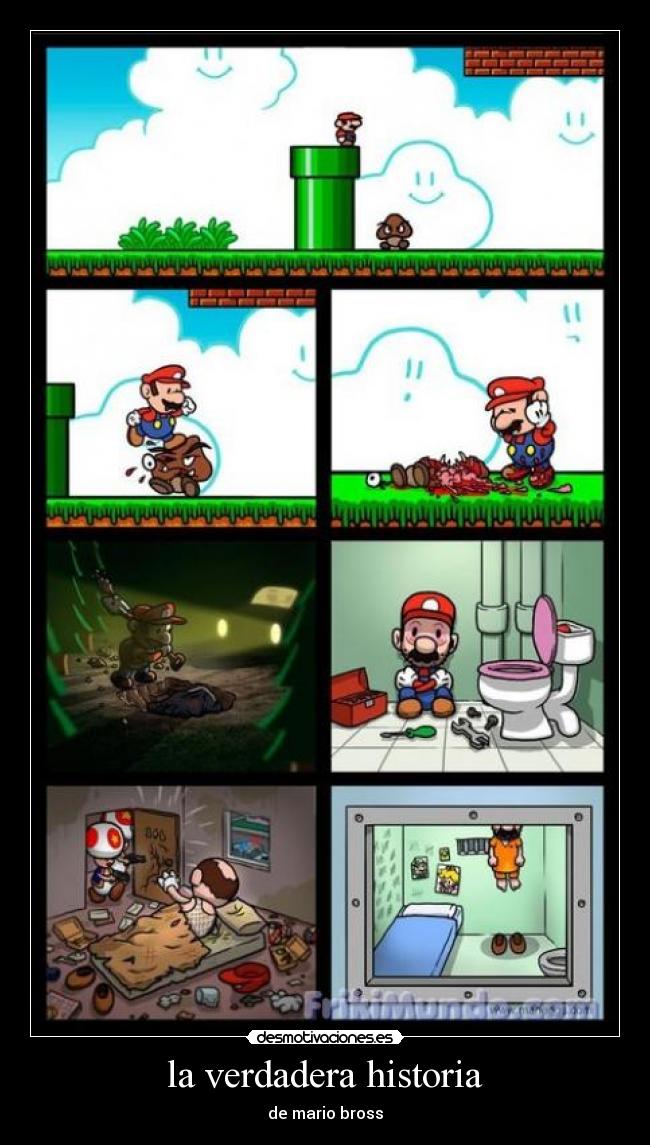 la verdadera historia - de mario bross