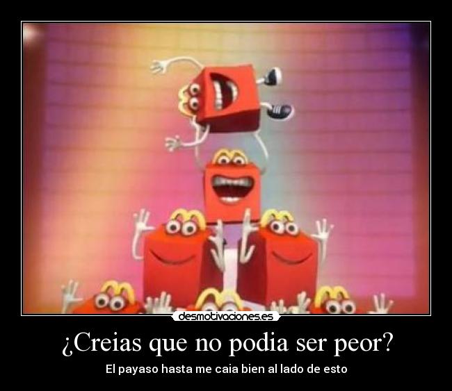 carteles donals desmotivaciones