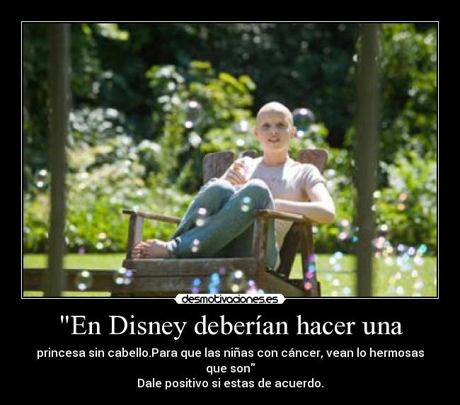 En Disney deberían hacer una -