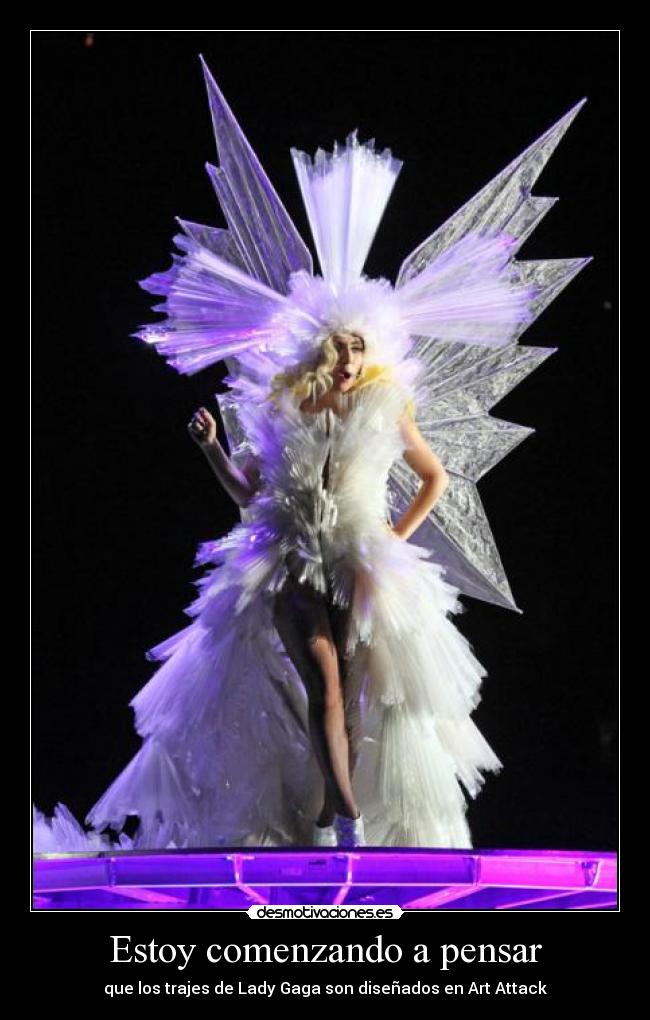 carteles lady gaga seria mejor presentadora para art attack desmotivaciones