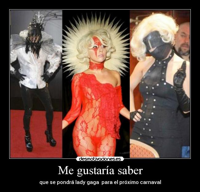 Me gustaría saber -