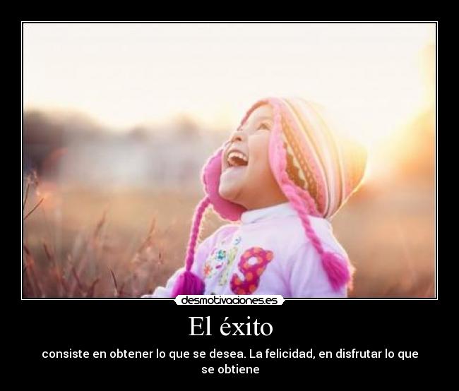 El éxito -