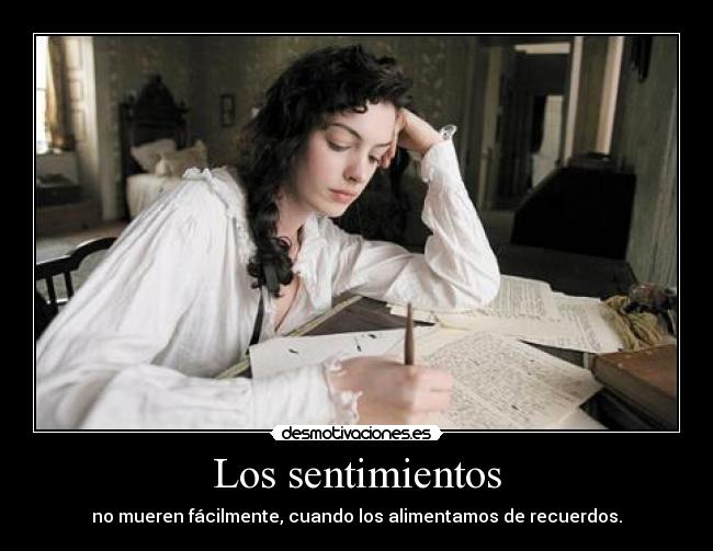 Los sentimientos - 