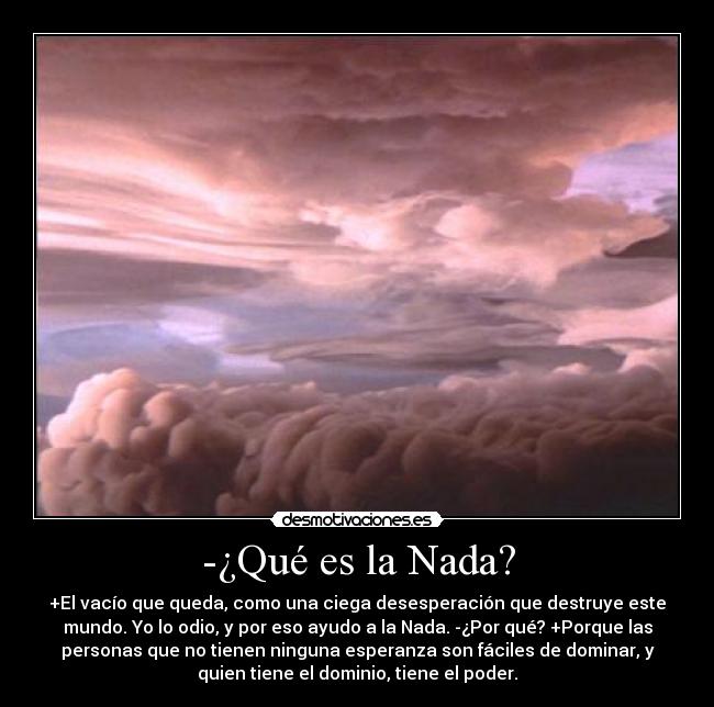 -¿Qué es la Nada? - 