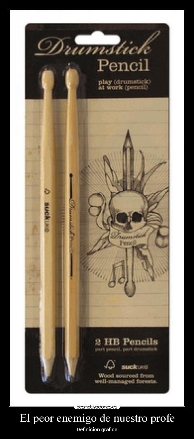 El peor enemigo de nuestro profe -