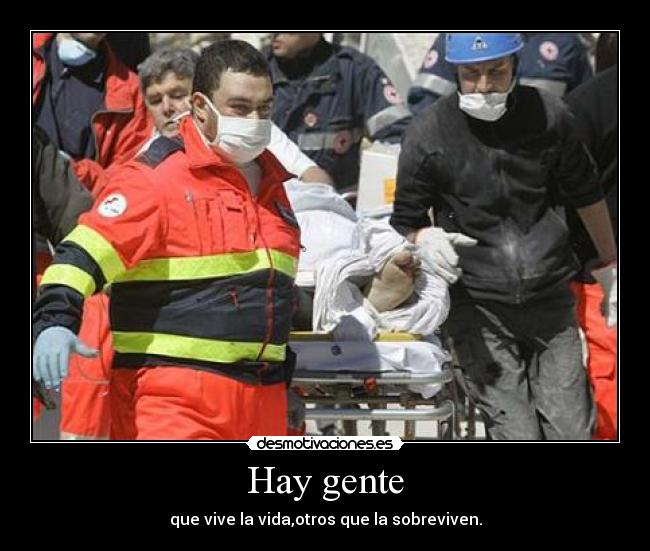 Hay gente -