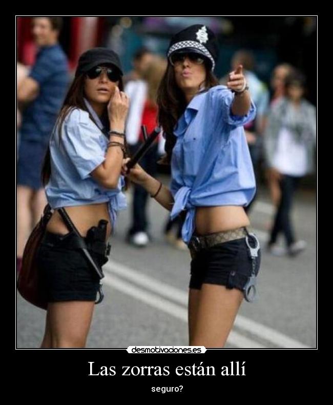 Las zorras están allí - seguro?