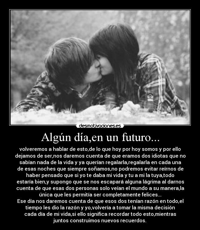 Algún día,en un futuro... - 