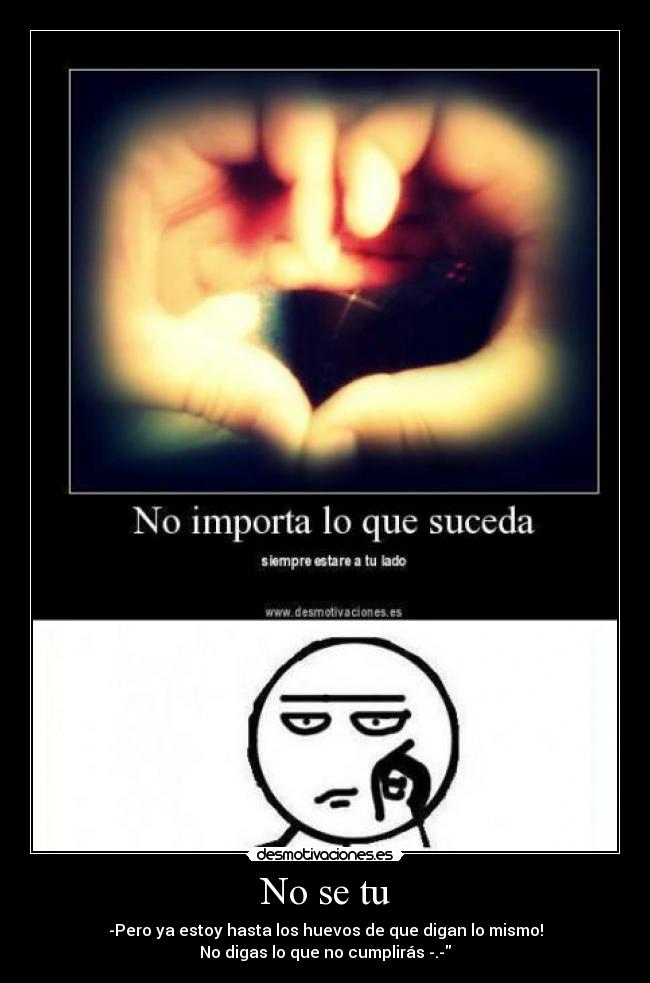 No se tu - 