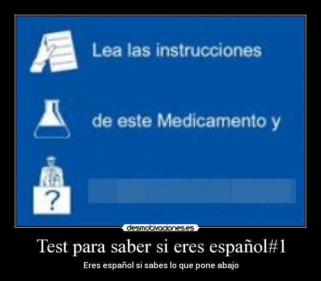 Test para saber si eres español#1 -