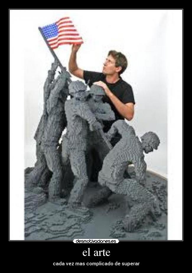 el arte - cada vez mas complicado de superar