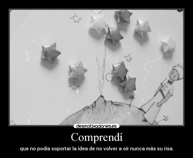 Comprendí -