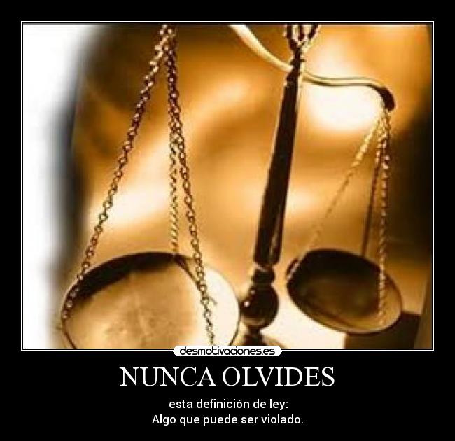 NUNCA OLVIDES -