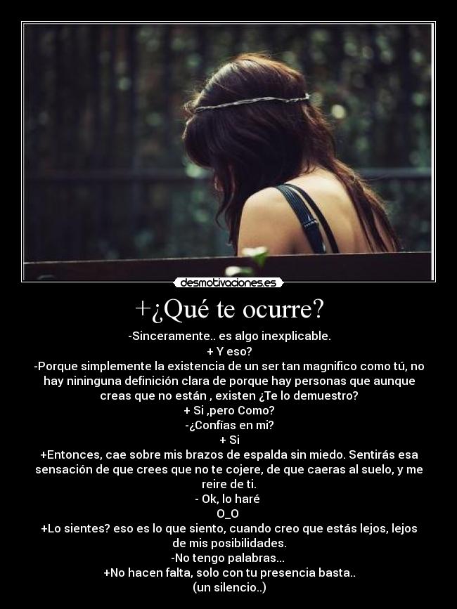 carteles eso que pasa cuando veo lejos desmotivaciones