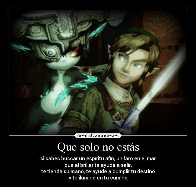carteles link midna twilight princess espada maestra thelegendofzelda quiennosabes desmotivaciones