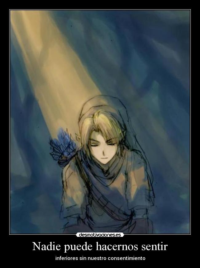 carteles inferioridad consentimiento quiennosabes link thelegendofzelda eleanor roosvelt desmotivaciones