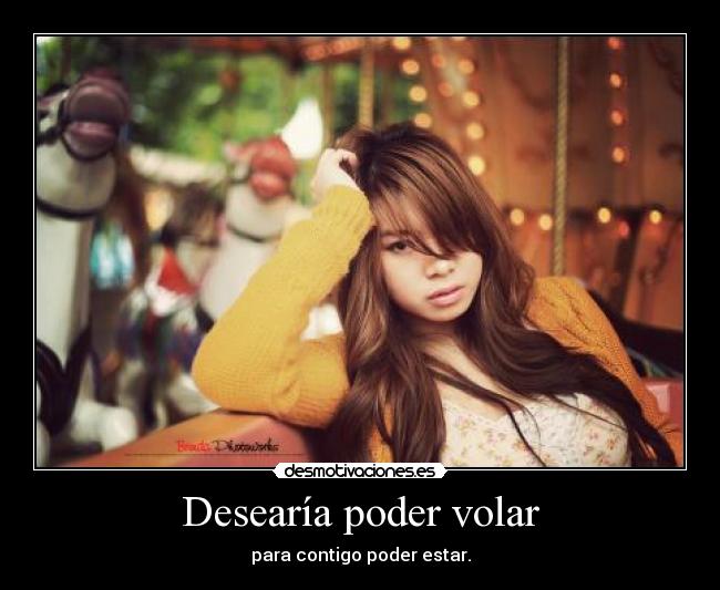 Desearía poder volar -