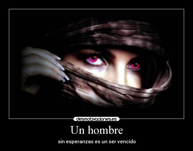 Un hombre -