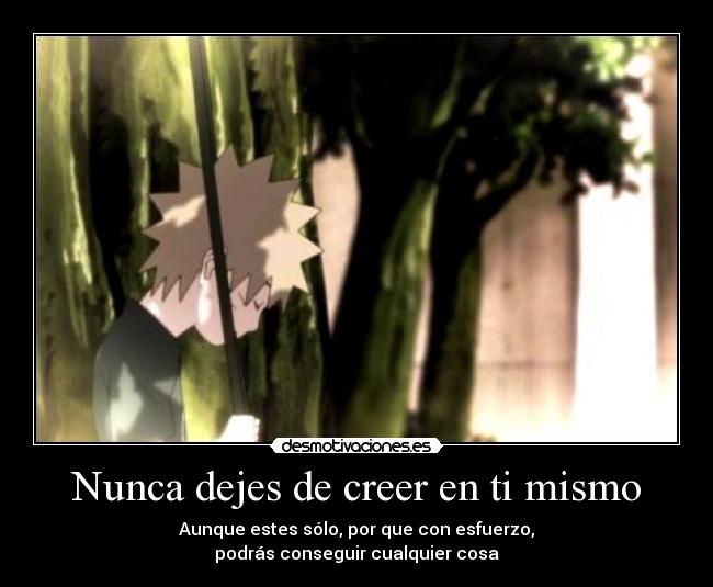 carteles naruto desmotivaciones