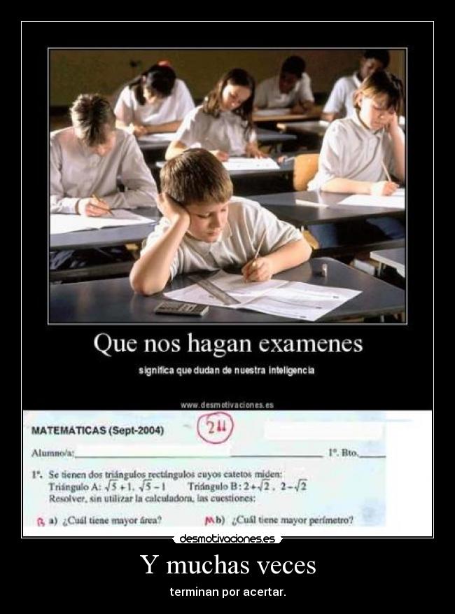 carteles escuela profesores suspensos desmotivaciones