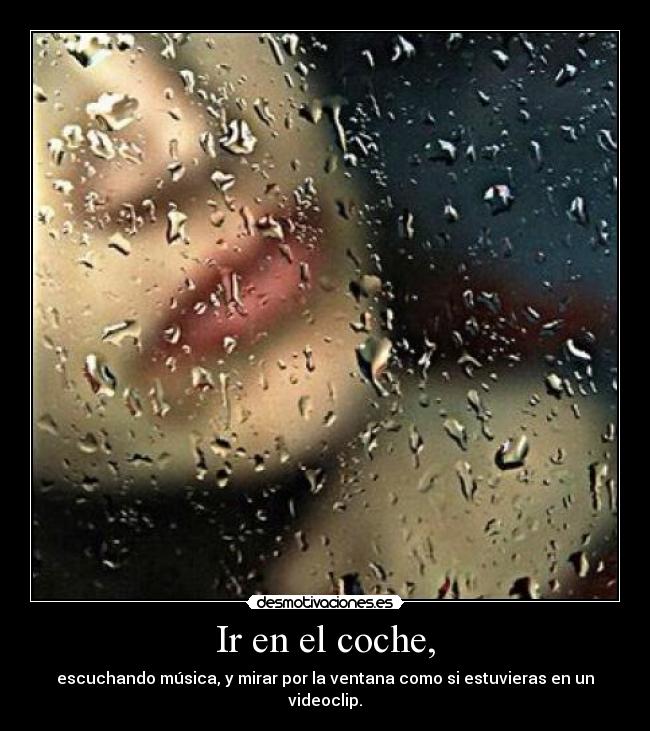 Ir en el coche, - 