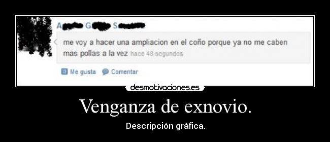 carteles lol cono polla novio venganza descripcion grafica desmotivaciones