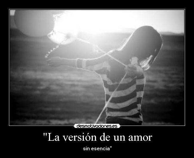 La versión de un amor - 