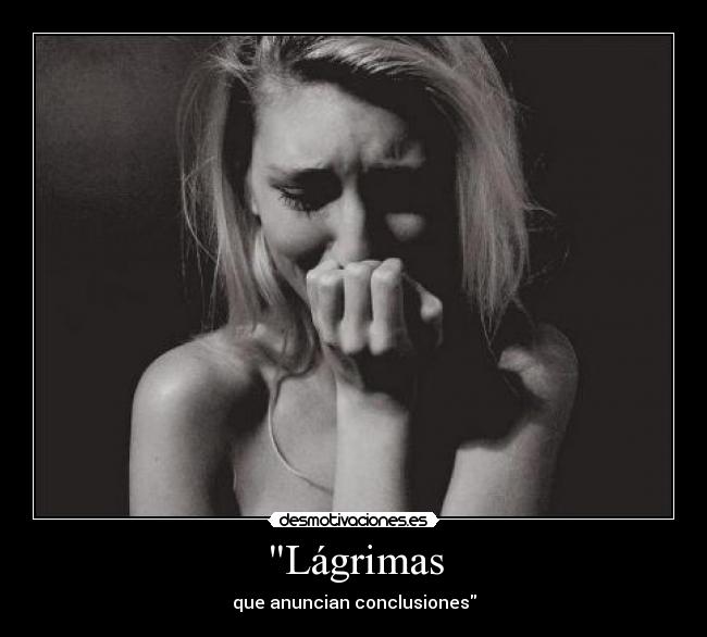Lágrimas -