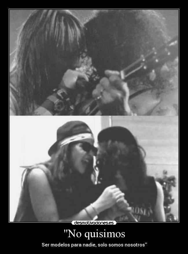 carteles desmoclan guns roses cover acabas conocer persona axl slash masa desmotivaciones