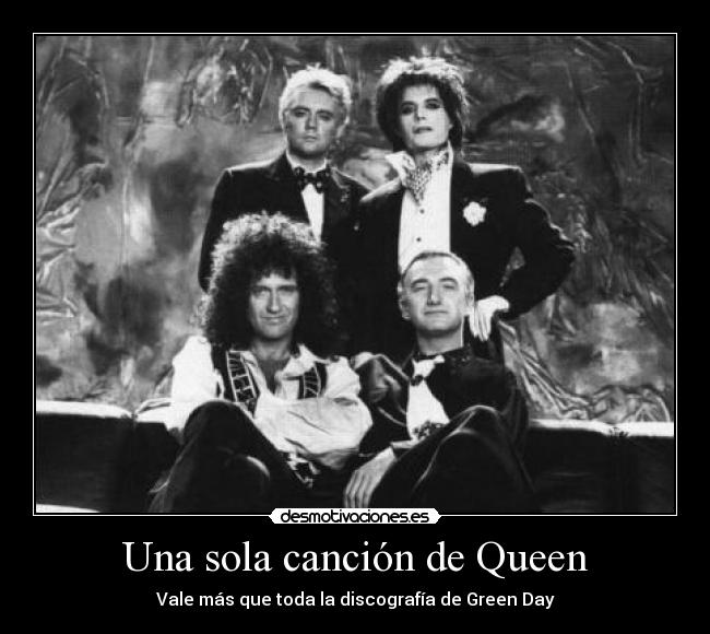 Una sola canción de Queen -