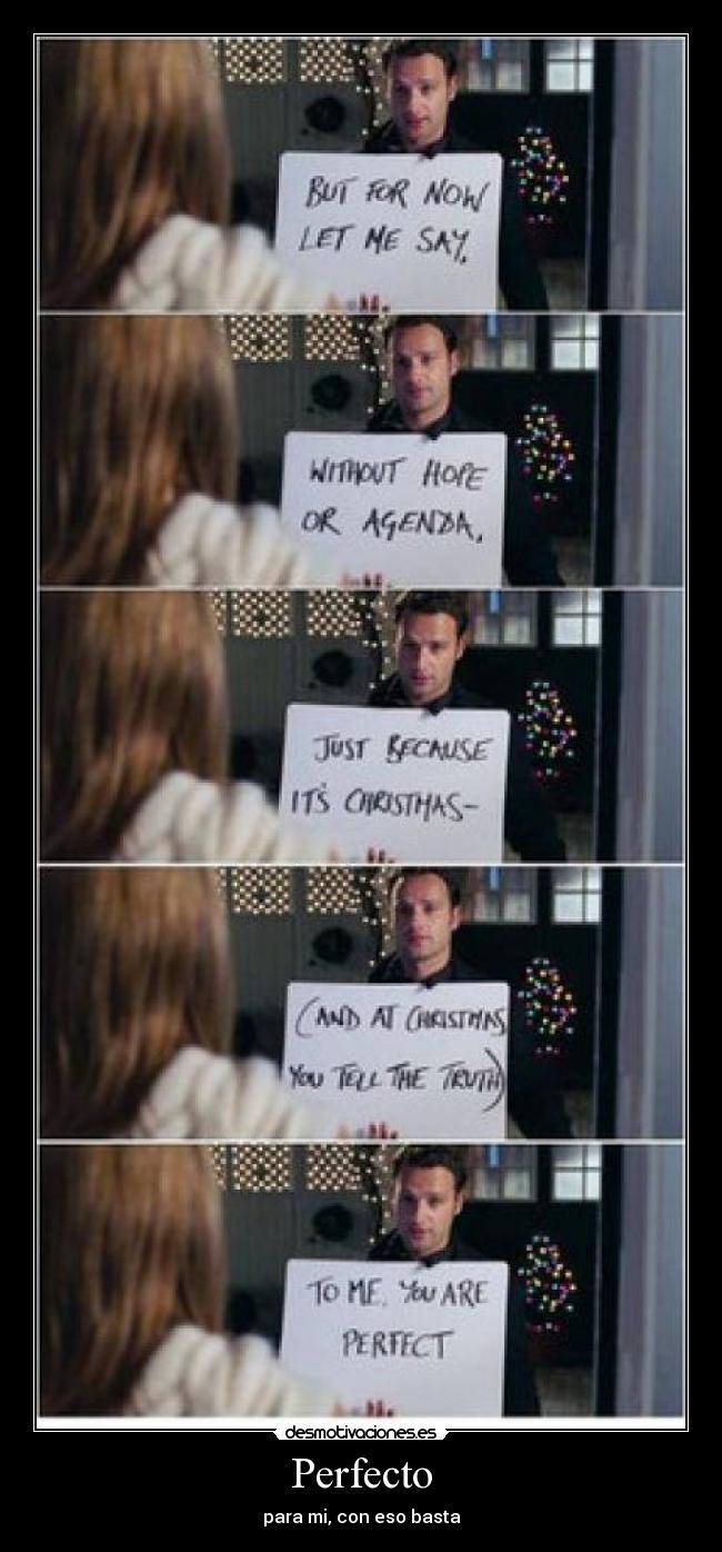 Perfecto - para mi, con eso basta