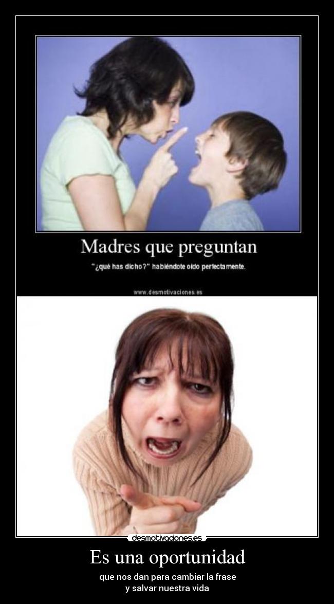 carteles madres desmotivaciones