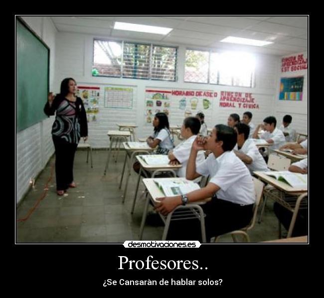 Profesores.. -