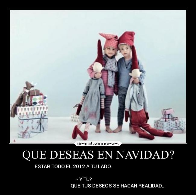 QUE DESEAS EN NAVIDAD? - 