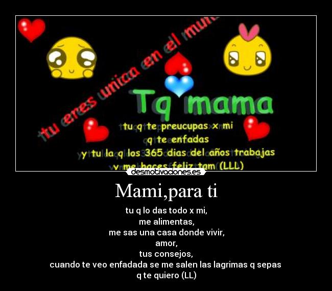 Mami,para ti -