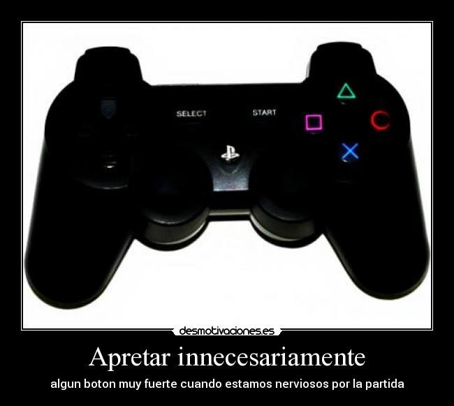 Apretar innecesariamente - 