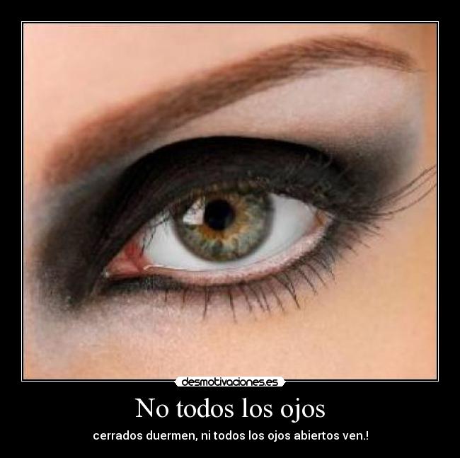 No todos los ojos -