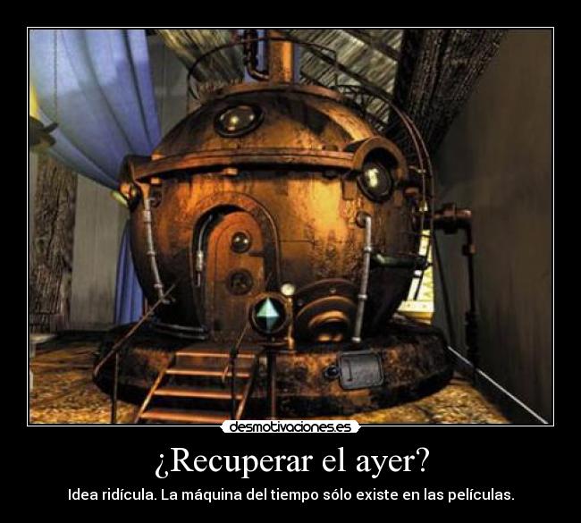 ¿Recuperar el ayer? - 