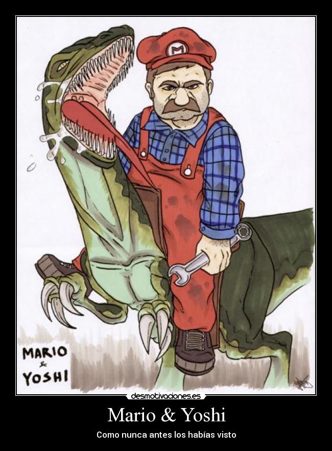 Mario & Yoshi - Como nunca antes los habías visto