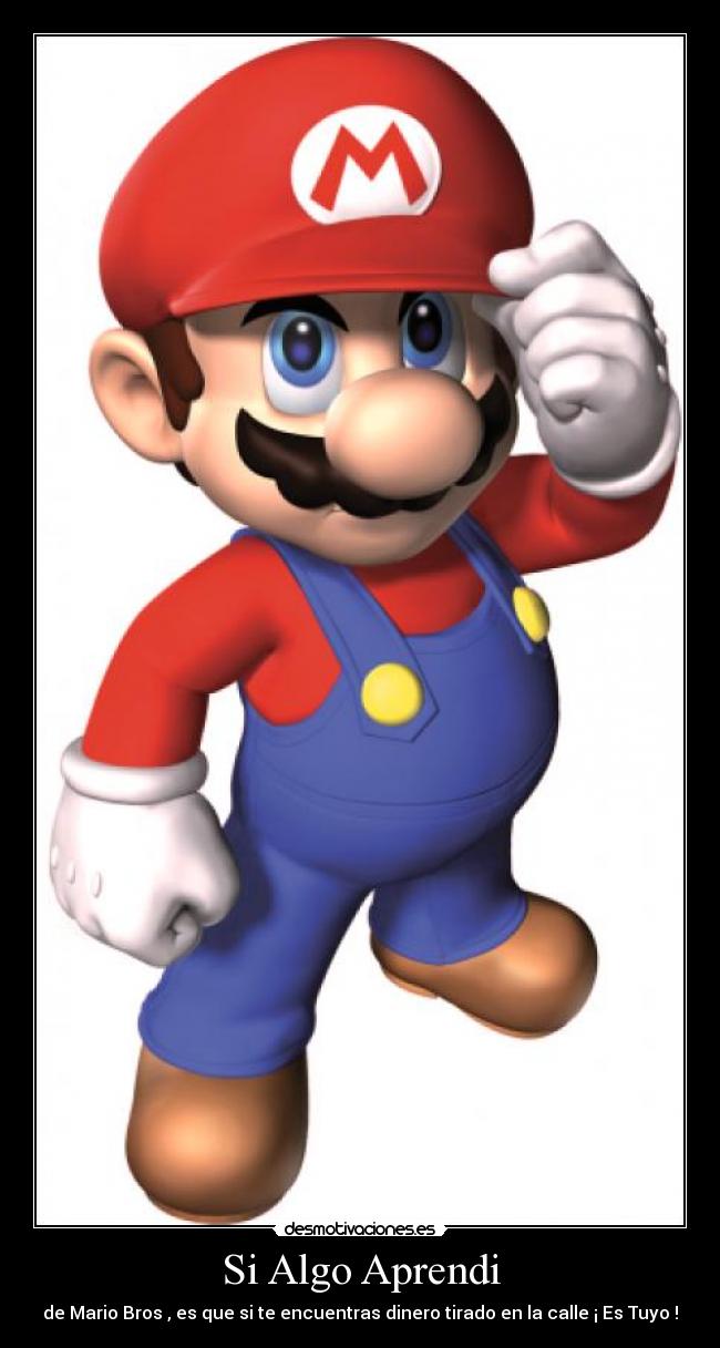 carteles mariobros desmotivaciones