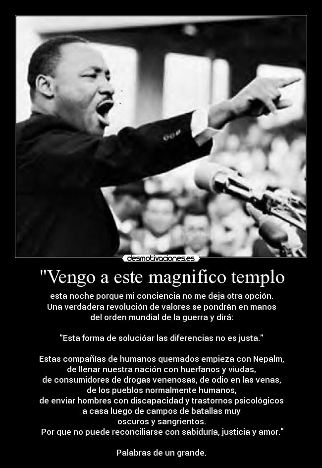 carteles martin luther king desmotivaciones
