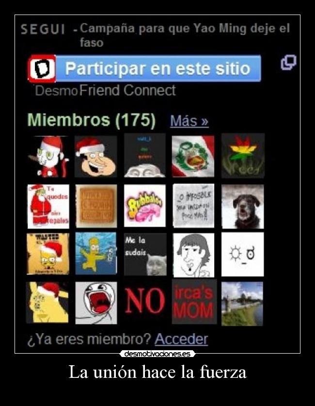 La unión hace la fuerza - 