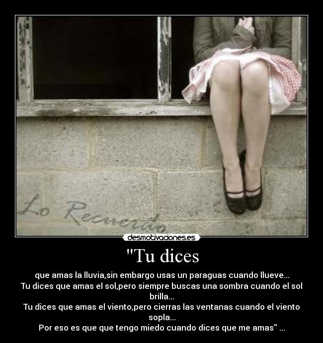 Tu dices - 